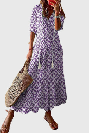 Boho Vintage Maxi Dress