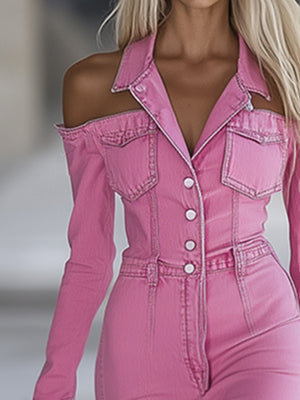 The Joïe Denim Jumpsuit