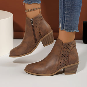 Cushioned Ankle Boots