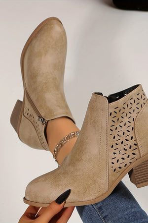 Cushioned Ankle Boots