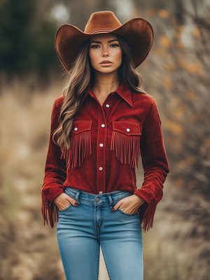 The Édmée Suede Shirt
