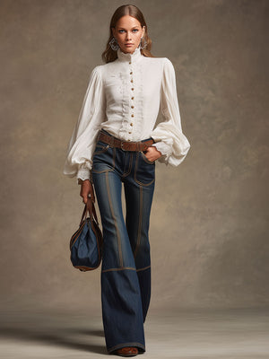 The Haumette Denim Trousers