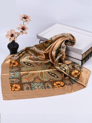 The Imène Satin Scarf