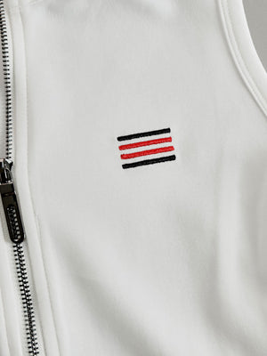 The Clotilde Striped Denim Set