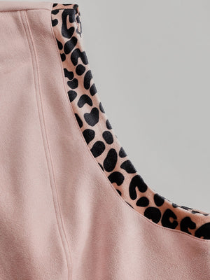 The Gisèle-Marie Suede Jumpsuit