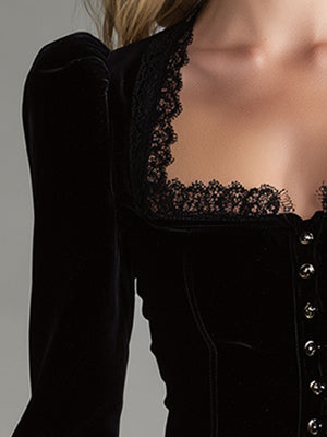 The Esmée Velvet Shirt
