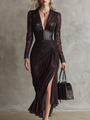 The Viviane Lace Maxi Dress