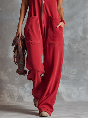 The Guénette Cotton Jumpsuit