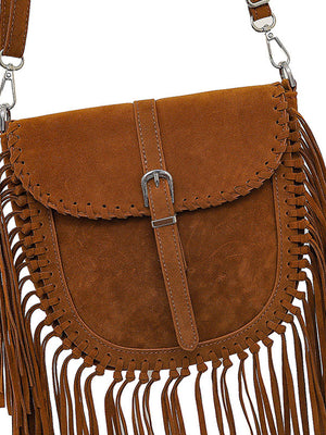 The Léberte Suede Shoulder Bag