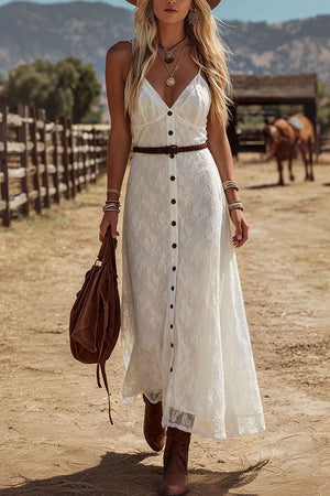 The Gertrude Lace Maxi Dress