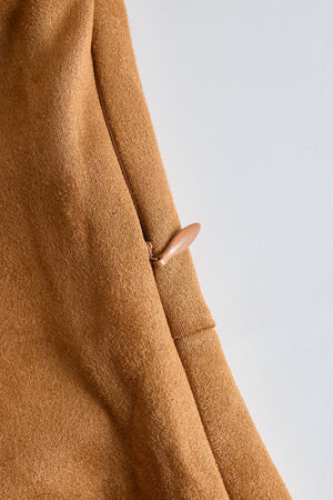 The Zéline Suede Maxi Dress