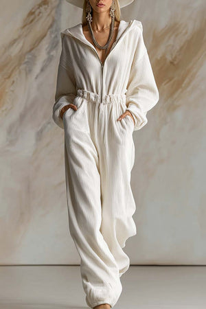 The Judithe Corduroy Jumpsuit