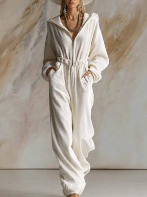 The Judithe Corduroy Jumpsuit