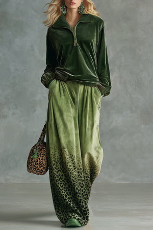 The Albane Leopard Set