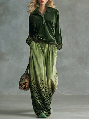 The Albane Leopard Set