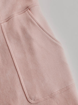 The Gisèle-Marie Suede Jumpsuit