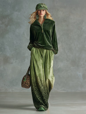The Albane Leopard Set