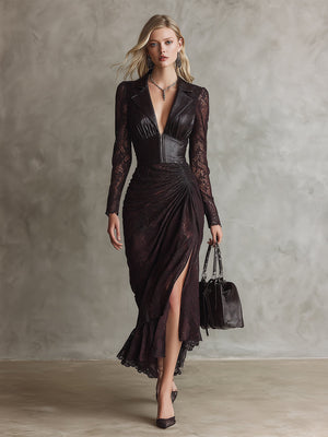 The Viviane Lace Maxi Dress