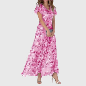 Wrap Midi Dress