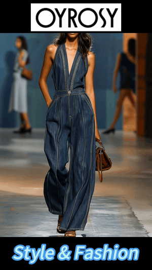 The Palméria Denim Jumpsuit
