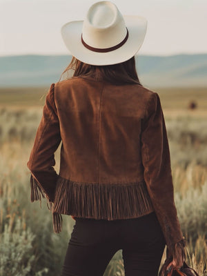 The Marthe Suede Jacket