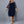 Lace-Sleeve Midi Dress