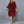 Lace-Sleeve Midi Dress