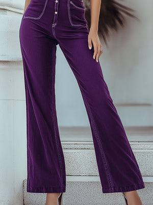 The Madelgaire Denim Jumpsuit