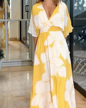 Lightweight Floral Maxi Dress