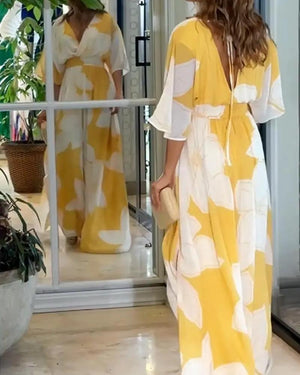 Lightweight Floral Maxi Dress
