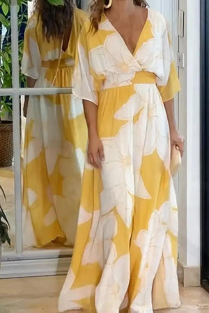 Lightweight Floral Maxi Dress