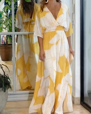 Lightweight Floral Maxi Dress