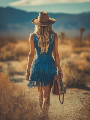 The Aliénor Suede Mini Dress