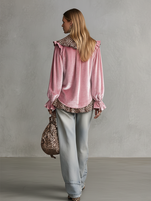 The Clarisse Velvet Shirt