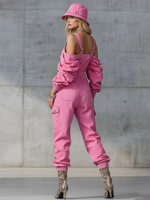 The Haïde Denim Jumpsuit