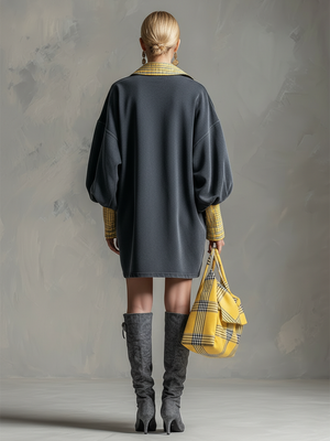 The Placide Cotton Linen Mini Dress