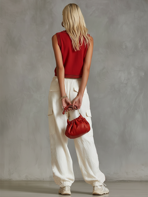The Adelphine Cotton Linen Trousers