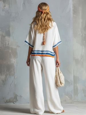 The Carine Linen Set