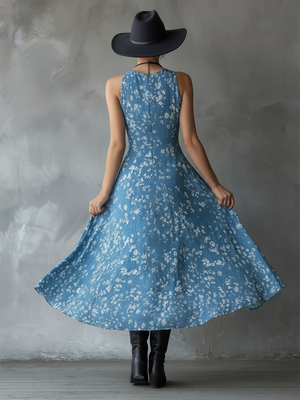 The Anne-Laure Chiffon Maxi Dress