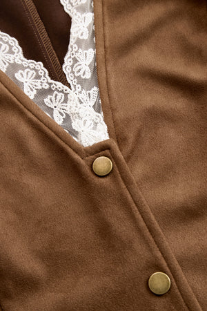The Aude Suede Shirt