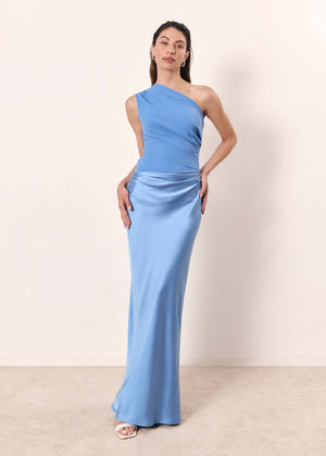 One-Shoulder Evening Dress