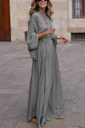 Printed Maxi Dress