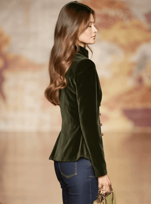 The Émeline Velvet Blazer