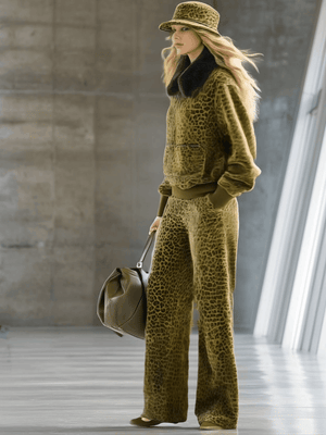 The Renée Leopard Set