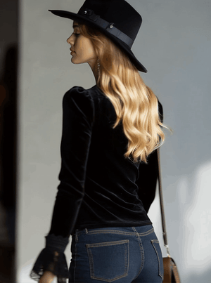 The Esmée Velvet Shirt