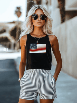The Giselle Striped Cotton Set