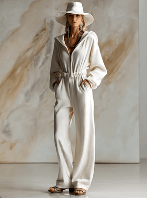 The Judithe Corduroy Jumpsuit