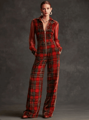 The Hélouise Velvet Jumpsuit