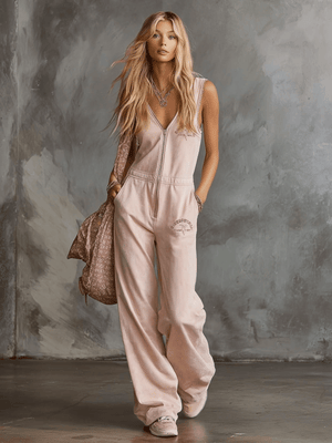 The Gwenn Cotton Linen Jumpsuit