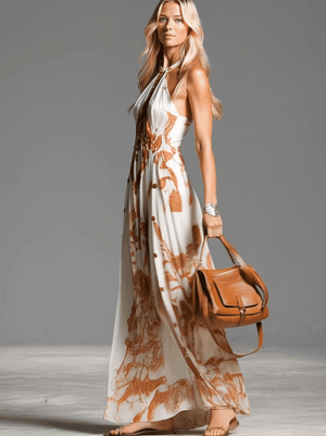 The Cinderella Chiffon Maxi Dress